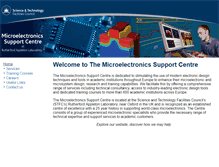 Tablet Screenshot of msc.stfc.ac.uk